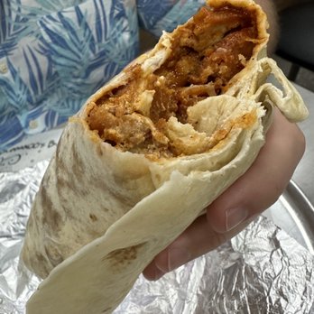 Bubbakoo's Burritos - Nashville Hot Chicken Burrito - Mexican Near Me - Jacksonville, Florida