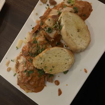 Marietta Proper - Shrimp ravioli. Flavorful. Not too tomato-y - Wine Bars Near Me - Marietta, Georgia