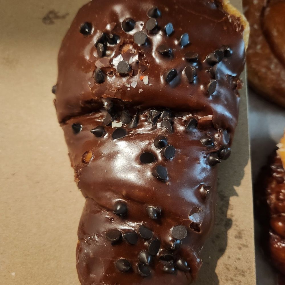 Bakers Donuts - Chocolate croissant donut - Donuts Near Me - Sacramento, California