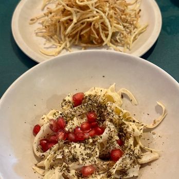 Clamato - Cuttlefish from Oleron, fennel and Pomegranate. Trout Tartare, Pommes Allumettes - Seafood Near Me - Paris, 75 Clamato - Cuttlefish from Oleron, fennel and Pomegranate. Trout Tartare, Pommes Allumettes - Seafood Near Me - Paris, 75