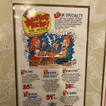 The Crab Pot - Menu - Seafood Near Me - Seattle, Washington