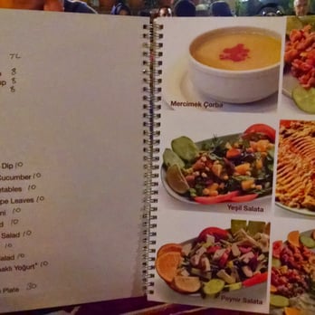 Kale Terrasse Restaurant - Soups, Salad menu (Thurs dinner 2015-05-21) - Turkish Near Me - Nevşehir, 50