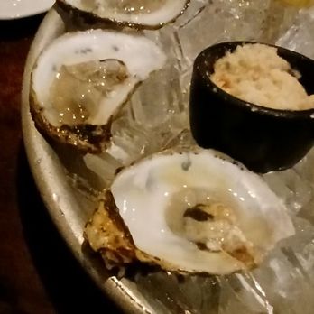 Bascom's Chop House - Mini oysters disconnected from large shell. - Steakhouses Near Me - Clearwater, Florida Bascom's Chop House - Mini oysters disconnected from large shell. - Steakhouses Near Me - Clearwater, Florida