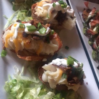 Local Brewing - Twice baked loaded potatoes - New American Near Me - Palm Harbor, Florida Local Brewing - Twice baked loaded potatoes - New American Near Me - Palm Harbor, Florida