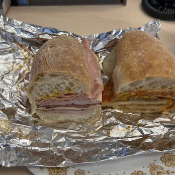 Cosimo's Cheese and Deli - Deli meat sandwich (pictures is only half each) and veal half sandwich - Delis Near Me - Mississauga, Ontario Cosimo's Cheese and Deli - Deli meat sandwich (pictures is only half each) and veal half sandwich - Delis Near Me - Mississauga, Ontario