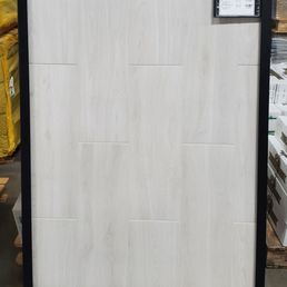 Sucre Blanco Woodplank Ceramic Tile - Size: 8 x 24 ($1.79 / sqft, $20.79 / box)