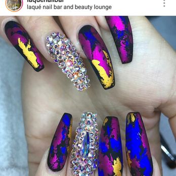 Natomas Nails - This is a photo that I showed the nail technician and she said yes she can do this, but it turned out that she couldn't. - Nail Salons Near Me - Sacramento, California