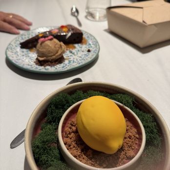 Atria - Chocolate cake, gelato, lemon mousse - Seafood Near Me - Flagstaff, Arizona