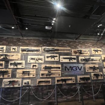 Machine Guns Vegas - Display in waiting area - Gun/Rifle Ranges Near Me - Las Vegas, Nevada