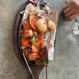 a plate of food on a table a plate of food on a table