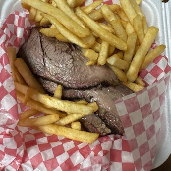 Red Lion BBQ - Brisket and fries - Barbeque Near Me - Stuart, Florida