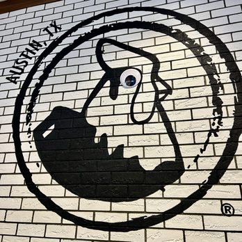 Another Broken Egg Cafe - Inside logo art - American Near Me - Austin, Texas Another Broken Egg Cafe - Inside logo art - American Near Me - Austin, Texas