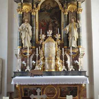 St. Richard - Hauptaltar - Landmarks & Historical Buildings Near Me - Otting, BY