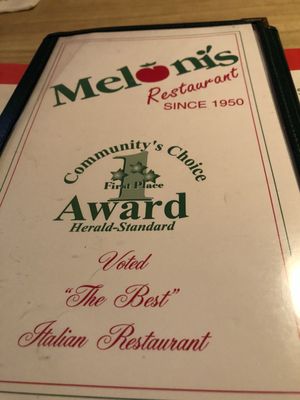 Menu photo 5 Meloni's Restaurant Uniontown, PA