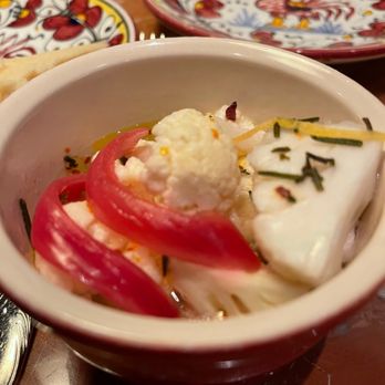 Carbone - Marinated veggies - Italian Near Me - Las Vegas, Nevada
