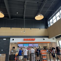 Dunkin - View of D & D from nice seating area