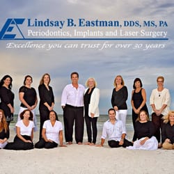 Lindsay B Eastman, DDS, MS, PA - Dr. Lindsay Eastman, Periodontist in Lakewood Ranch, FL with staff