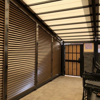 American Awning Company - Restaurant retractable roof awning - Awnings Near Me American Awning Company - Restaurant retractable roof awning - Awnings Near Me