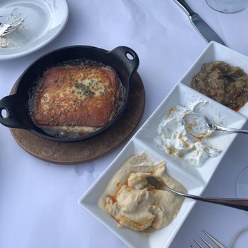 Pylos - Saghanaki Lunch & Assorted dips - Wine Bars Near Me - San Carlos, California Pylos - Saghanaki Lunch & Assorted dips - Wine Bars Near Me - San Carlos, California