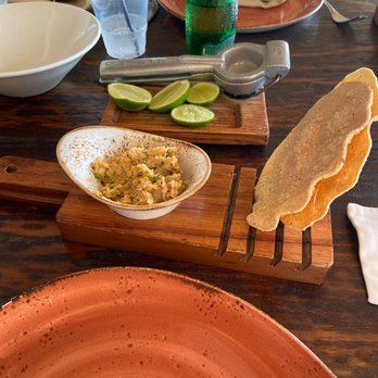 Fred's House - Complimentary dip to start - Seafood Near Me - Cancún, ROO Fred's House - Complimentary dip to start - Seafood Near Me - Cancún, ROO
