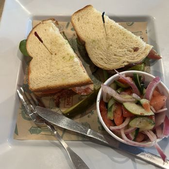 McAlister's Deli - BLT+A with Cucumber Salad - Salad Near Me - Naples, Florida McAlister's Deli - BLT+A with Cucumber Salad - Salad Near Me - Naples, Florida