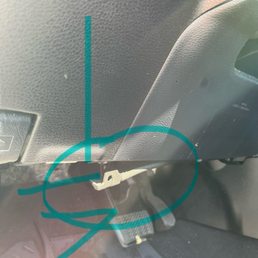 Tow person broke when looking 4 hood latch Tow person broke when looking 4 hood latch