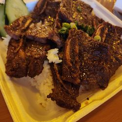 CT Bistro - Grilled beef short ribs with rice