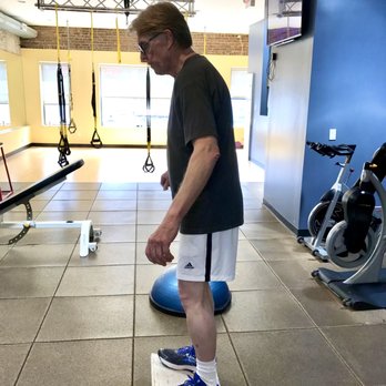 Mark Darco Fitness - My client Vern working on his balance. - Trainers Near Me Mark Darco Fitness - My client Vern working on his balance. - Trainers Near Me