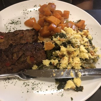 Southern Eats - Meatloaf, sweet potatoes, and greens - Southern Near Me - Arlington, Texas