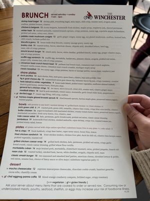 Menu photo 3 The Winchester Grand Rapids, MI