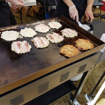 TO Food Fest - Bacon and shrimp okonomiyaki (Yakikuza) - Festivals Near Me - Toronto, Ontario