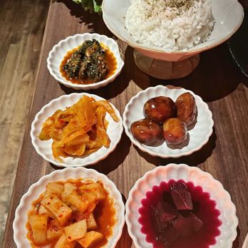 MINARI & The Pikok Lounge - Banchan (rice was separate) - Korean Near Me - Minneapolis, Minnesota