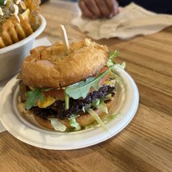 BCB burger 1/2 lb