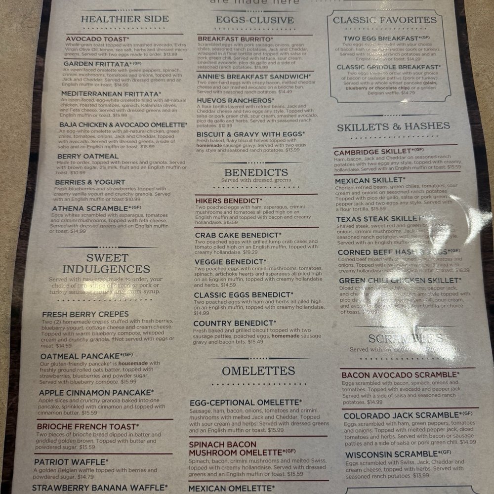 Menu Menu