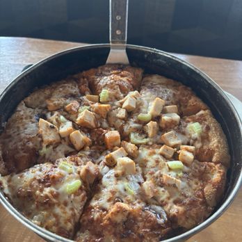 BJ's Restaurant & Brewhouse - Buffalo Chicken Pizza - Shareable - American Near Me - Orange, Ohio BJ's Restaurant & Brewhouse - Buffalo Chicken Pizza - Shareable - American Near Me - Orange, Ohio