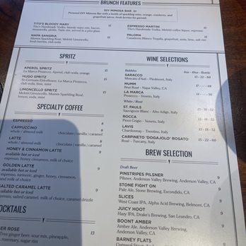 Pinstripes - Menu - Bowling Near Me - San Mateo, California Pinstripes - Menu - Bowling Near Me - San Mateo, California