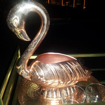 Skyfall Panoramic Bar & Lounge - Flamingo punch bowl - Cocktail Bars Near Me - Las Vegas, Nevada