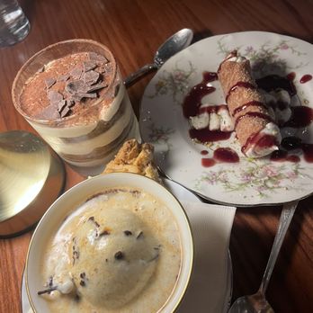 Osteria Stella - Tiramisu, cannoli, and affogato - Italian Near Me - Knoxville, Tennessee