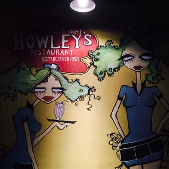 Howley's Restaurant - Art on the outside wall. - Diners Near Me - West Palm Beach, Florida