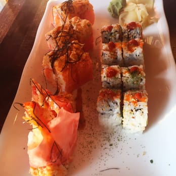Megu Sushi - Angry Dragon & Volcano rolls - Japanese Near Me - Ventnor City, New Jersey