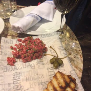 Echo & Rig - This is the steak tartare. Amazing! - Steakhouses Near Me - Las Vegas, Nevada Echo & Rig - This is the steak tartare. Amazing! - Steakhouses Near Me - Las Vegas, Nevada