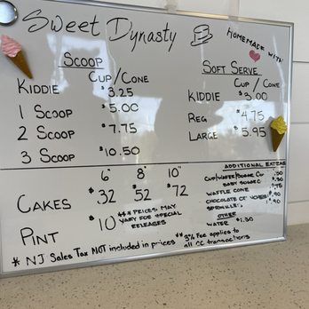 Sweet Dynasty - Menu - Ice Cream & Frozen Yogurt Near Me - Edison, New Jersey Sweet Dynasty - Menu - Ice Cream & Frozen Yogurt Near Me - Edison, New Jersey
