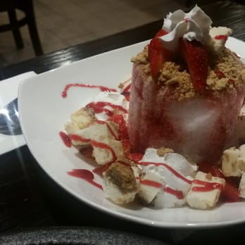 Super Pan - Strawberry cheesecake ice shaved - Teppanyaki Near Me - San Francisco, California