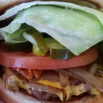 Joe Schmoe's - Bacon cheeseburger - Ice Cream & Frozen Yogurt Near Me - Cypress, California Joe Schmoe's - Bacon cheeseburger - Ice Cream & Frozen Yogurt Near Me - Cypress, California