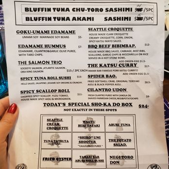 Tamari Bar - Izakaya Near Me - Seattle, Washington