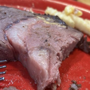 Sonny's BBQ - 3 bites out a overdone cold slice of prime rib with literally 50% being the fat. Solid waste of an hour for this. - Barbeque Near Me - Lakeland, Florida Sonny's BBQ - 3 bites out a overdone cold slice of prime rib with literally 50% being the fat. Solid waste of an hour for this. - Barbeque Near Me - Lakeland, Florida