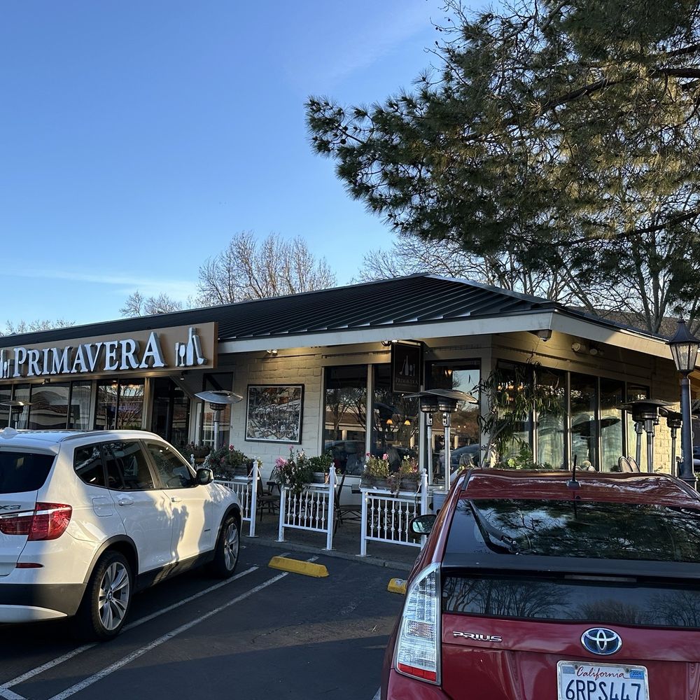 Primavera Ristorante - Outside - Italian Near Me - San Ramon, California