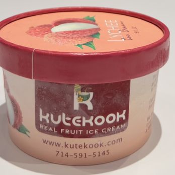 KuteKook - Lychee ice cream (in this cool container) - Coffee & Tea Near Me - Garden Grove, California KuteKook - Lychee ice cream (in this cool container) - Coffee & Tea Near Me - Garden Grove, California