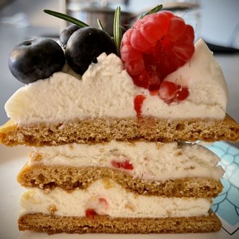Lele Cake - Cross-cut of Medovik - Coffee & Tea Near Me - Los Gatos, California