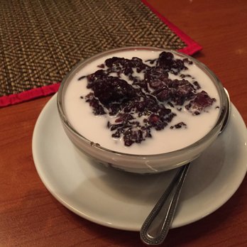 Sawasdee Thai Restaurant - sticky rice with taro and coconut milk - Thai Near Me - Vancouver, British Columbia Sawasdee Thai Restaurant - sticky rice with taro and coconut milk - Thai Near Me - Vancouver, British Columbia